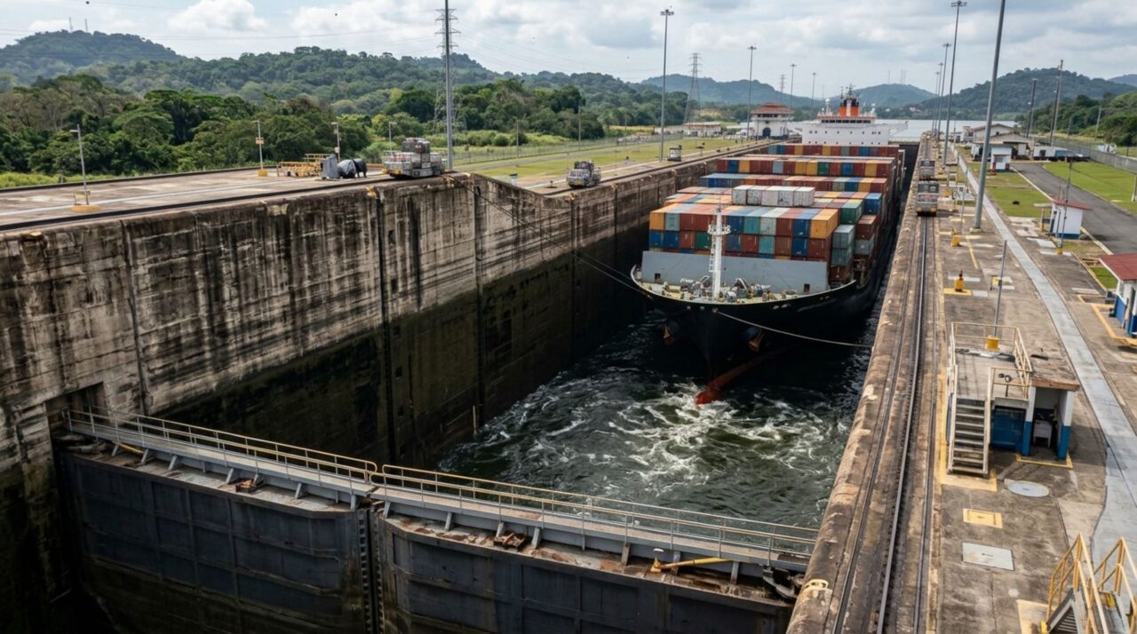 Entrada de água nas câmaras permite elevar embarcações sem bombas