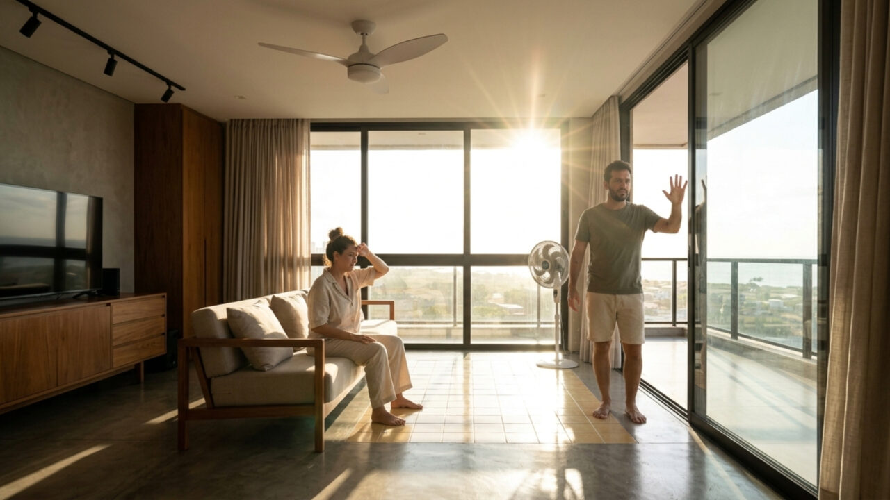 Casa fica muito mais quente após erro no projeto e moradores descobrem o motivo
