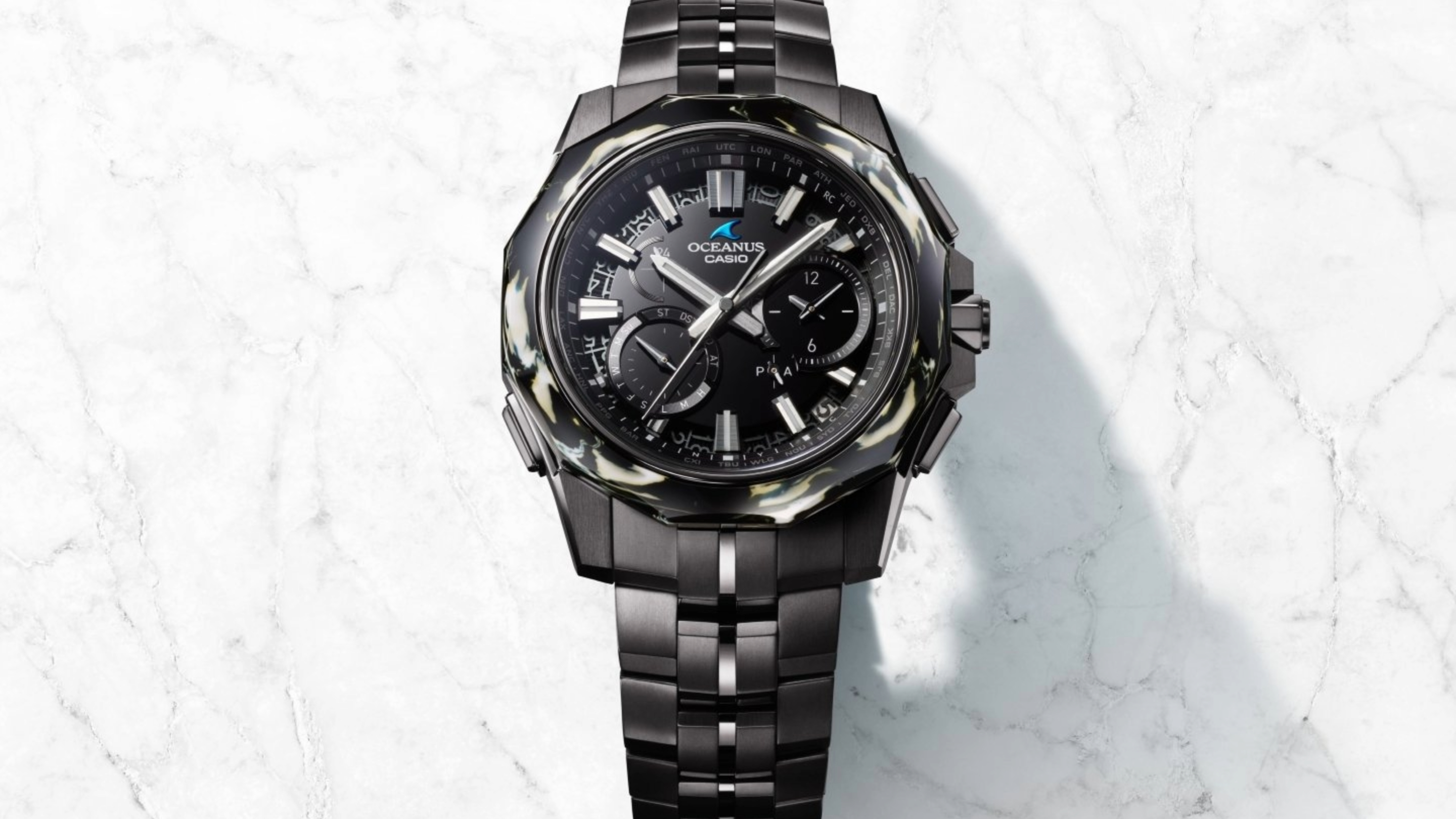 Casio inova com lançamento do relógio Oceanus Manta feito de titânio e ...
