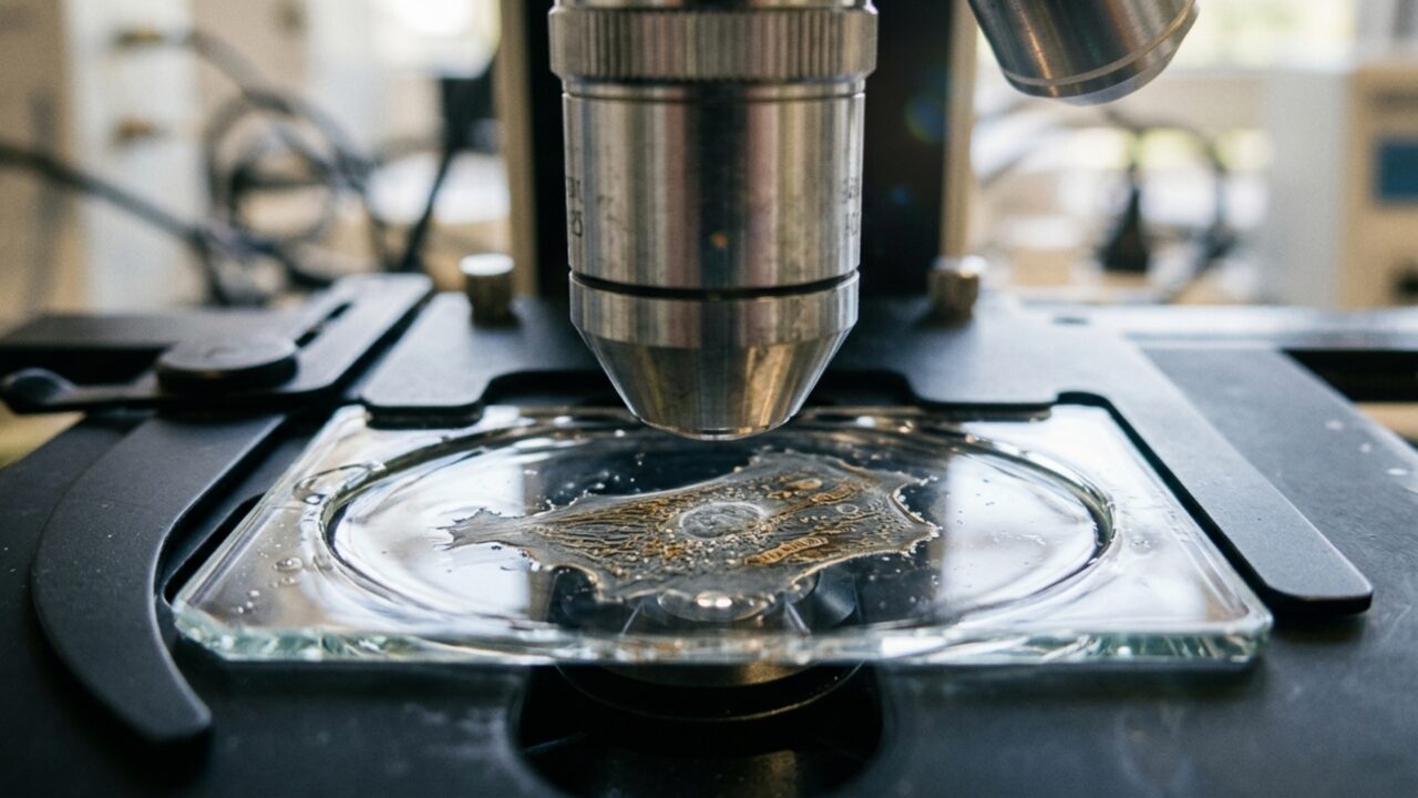 Células vivas ficaram visíveis em tempo real sem etiquetas fluorescentes depois que um novo microscópio aprendeu a usar melhor a própria luz