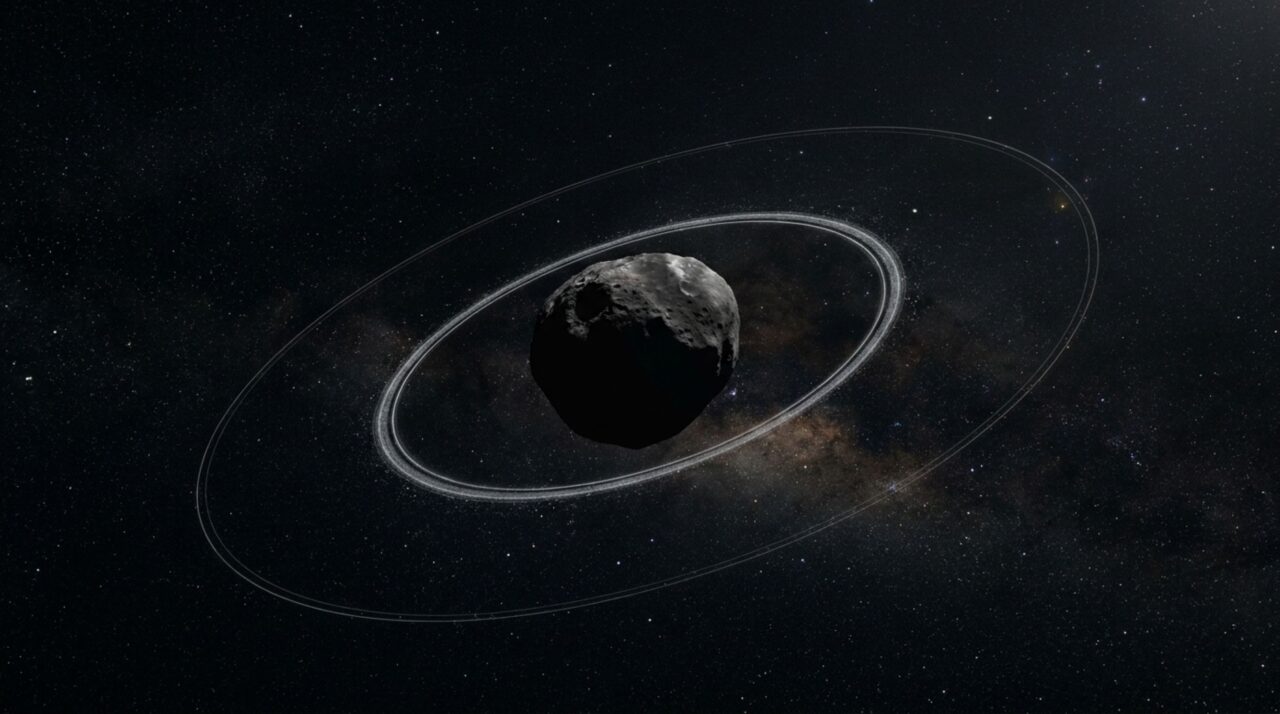 Os anéis de um pequeno mundo entre Saturno e Urano mudaram mais rápido do que os astrônomos esperavam quando o James Webb voltou a olhar