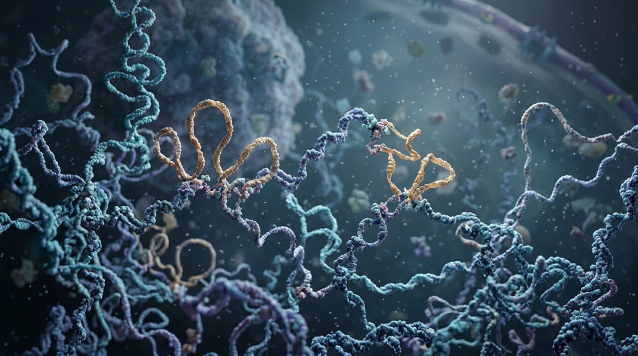 Mudanças nas dobras da cromatina foram associadas à atividade de genes ligados ao funcionamento dos neurônios