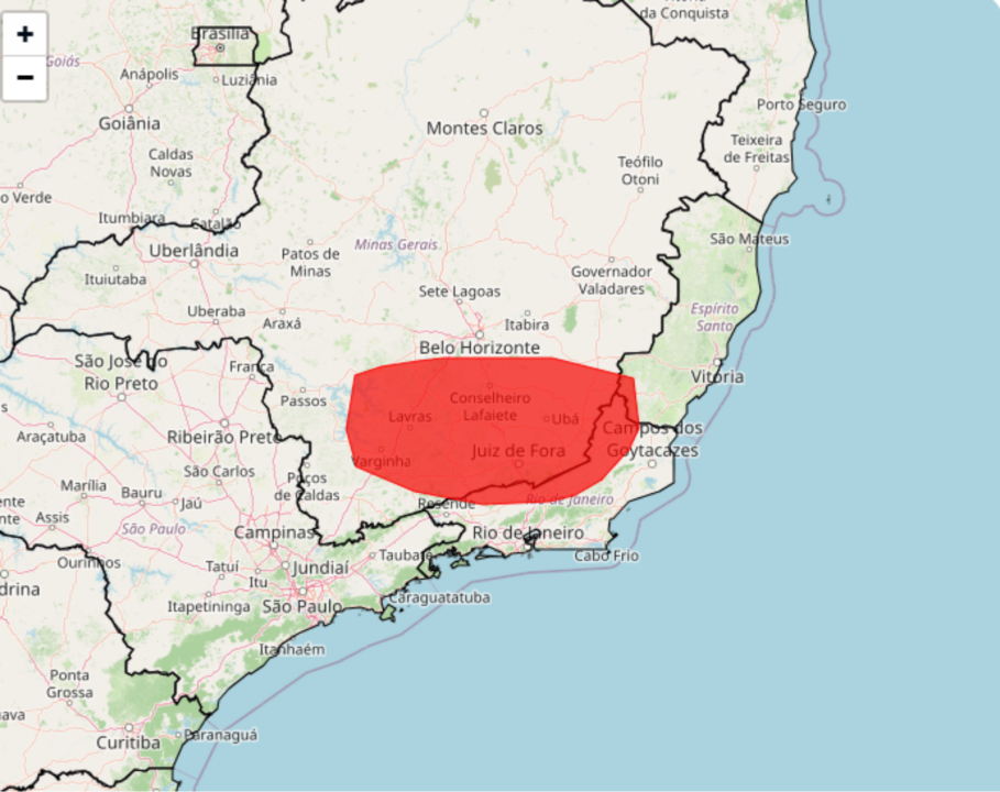 Chuva extrema coloca áreas do Sudeste em alerta máximo do Inmet neste sábado, 03