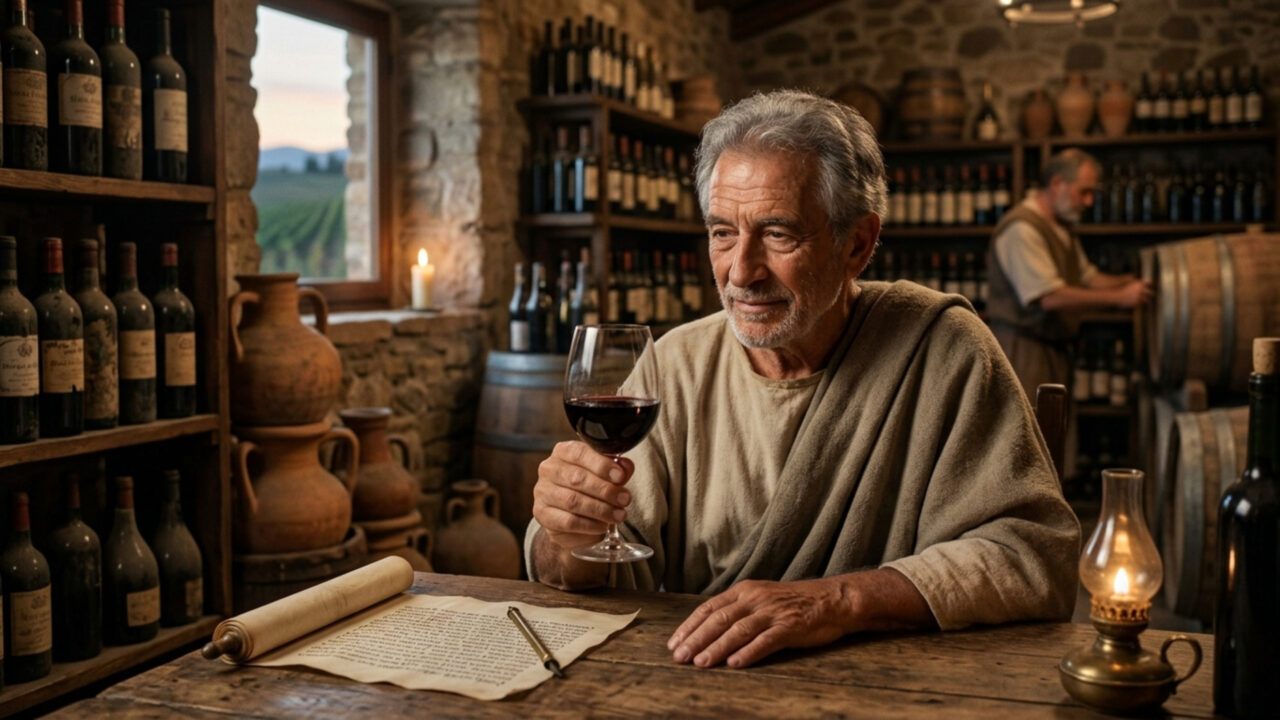 Cícero, político romano, filósofo, escritor, jurista, além de um excelente orador: “Os homens são como vinhos: a idade azeda o mal e melhora o bom”