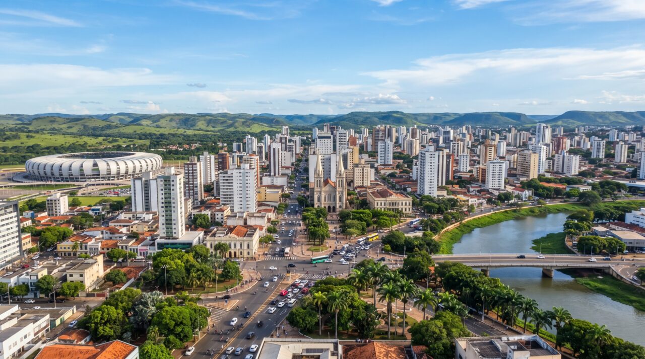 A capital mato-grossense demarcada oficialmente pela Marinha como o centro geodésico de toda a América do Sul