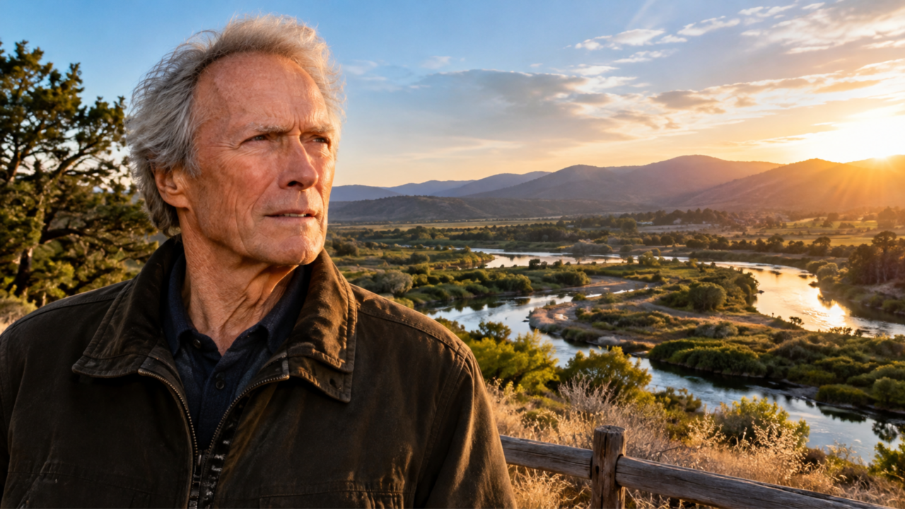 Clint Eastwood comprou um rancho de 54 hectares na Califórnia em 1995 e depois doou esse terreno para criar uma reserva natural