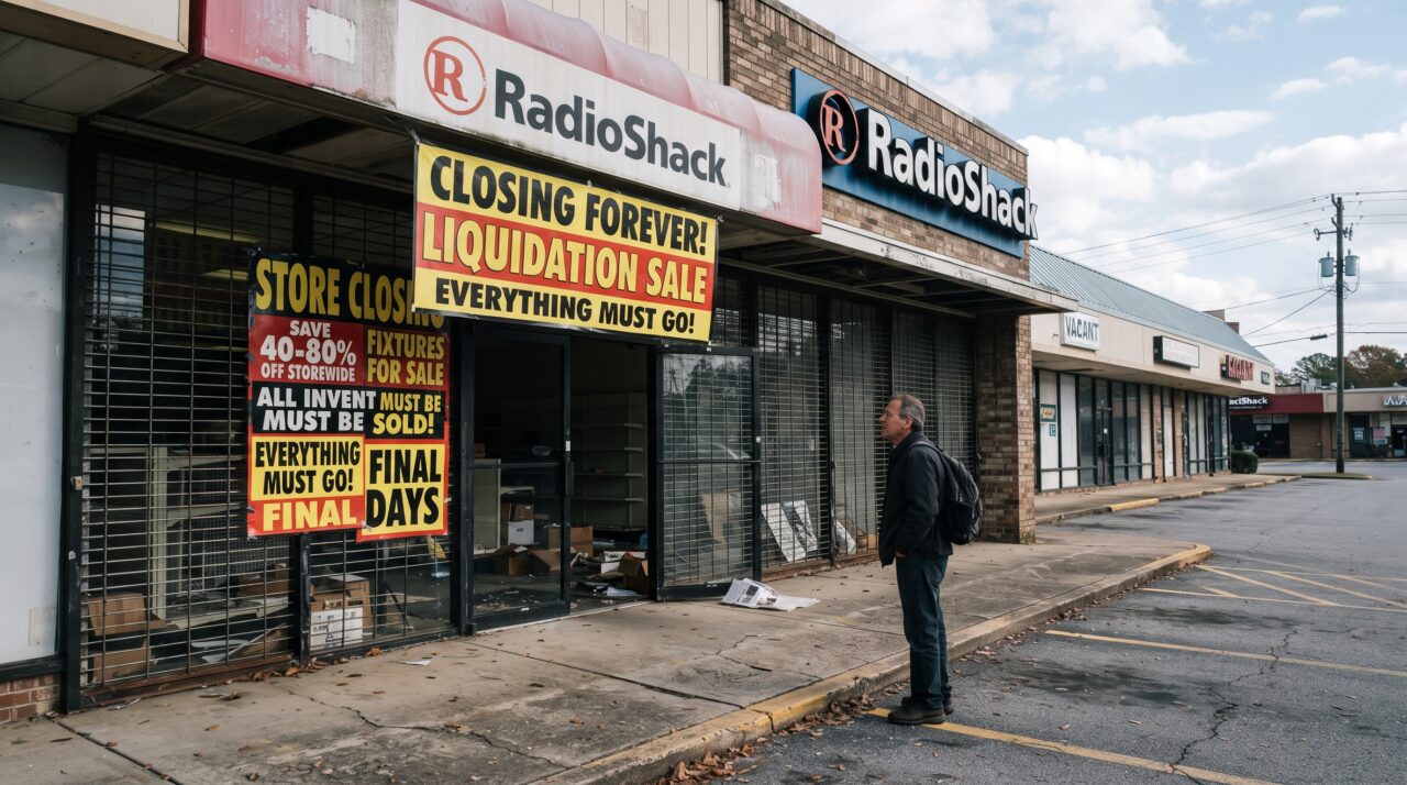 O encerramento de lojas e a crise da RadioShack em 2015