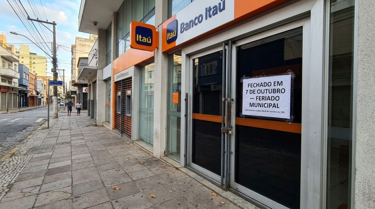 Bancos alteram horário quarta-feira, dia 07