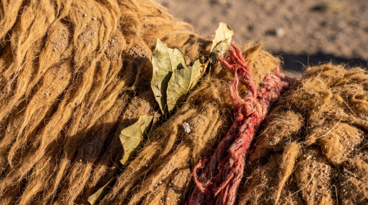 Folhas de coca ficaram presas na lã de lhamas sacrificadas e preservaram um detalhe ritual que nunca havia aparecido assim no Peru