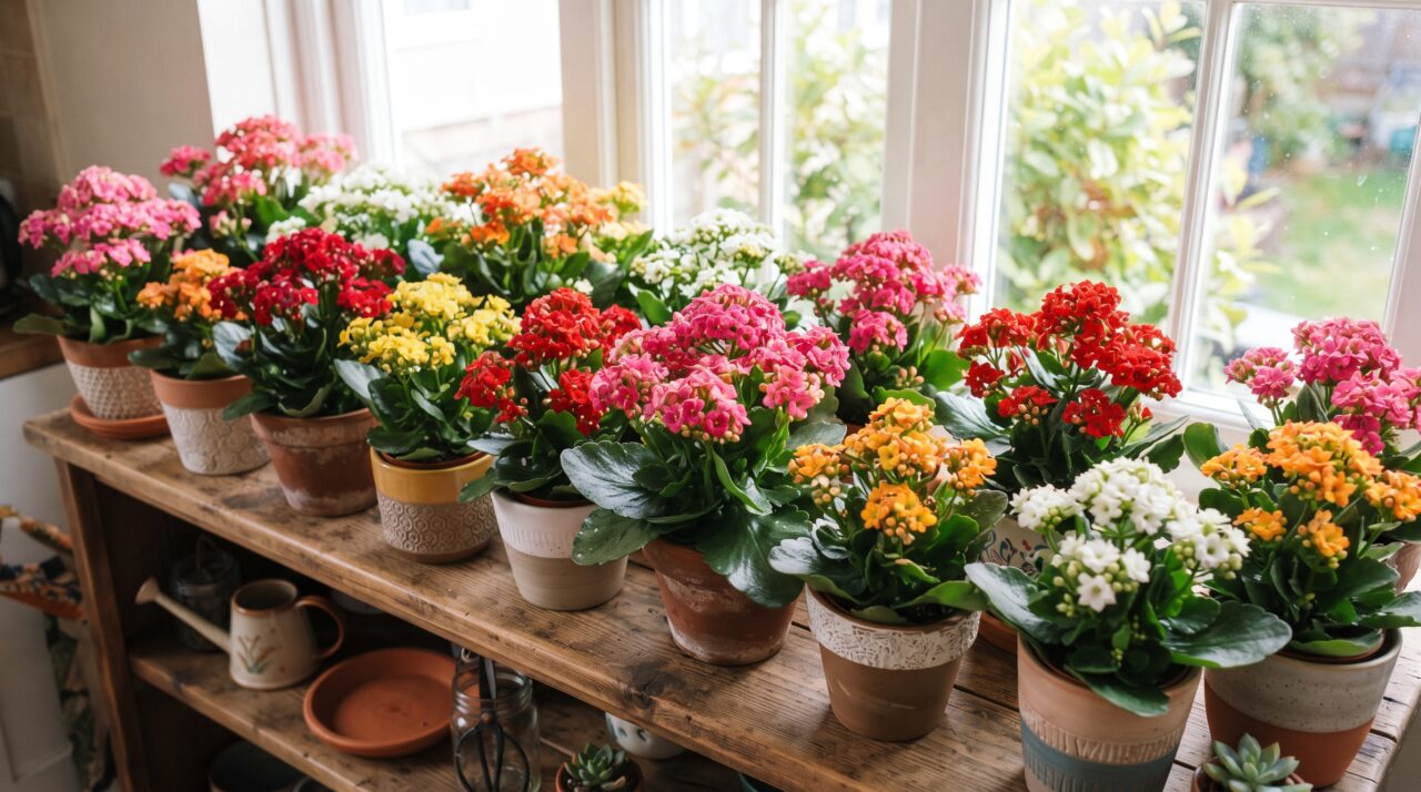 Kalanchoe (Flor-da-Fortuna): o truque do escurinho à noite que força a sua planta a dar flores coloridas o ano inteiro em vez de produzir apenas folhas verdes