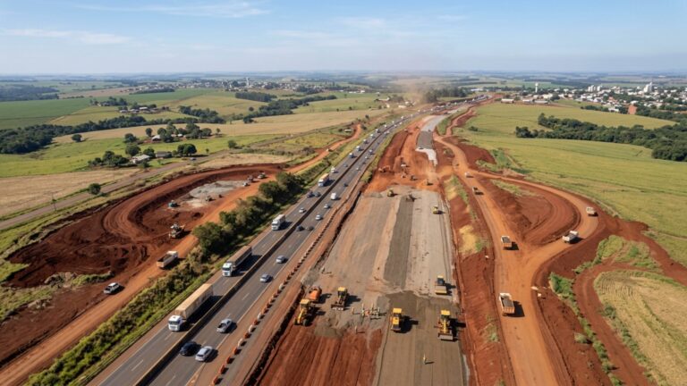 Com mais de 231 km de duplicações, 74 passarelas e 174 pontos de ônibus, projeto bilionário vai transformar uma rede de 627 km de rodovias que liga importantes cidades do Sul do Brasil