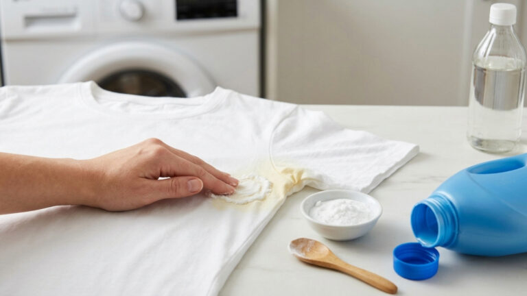Como remover manchas amareladas de desodorante nas axilas das camisetas a maneira mais fácil de remover manchas amarelas
