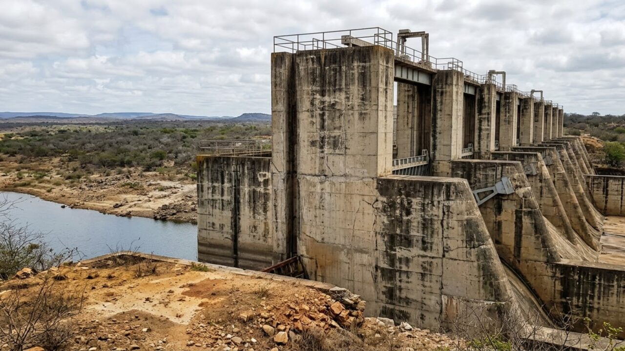Capacidade do Açude Castanhão e mudança de Jaguaribara