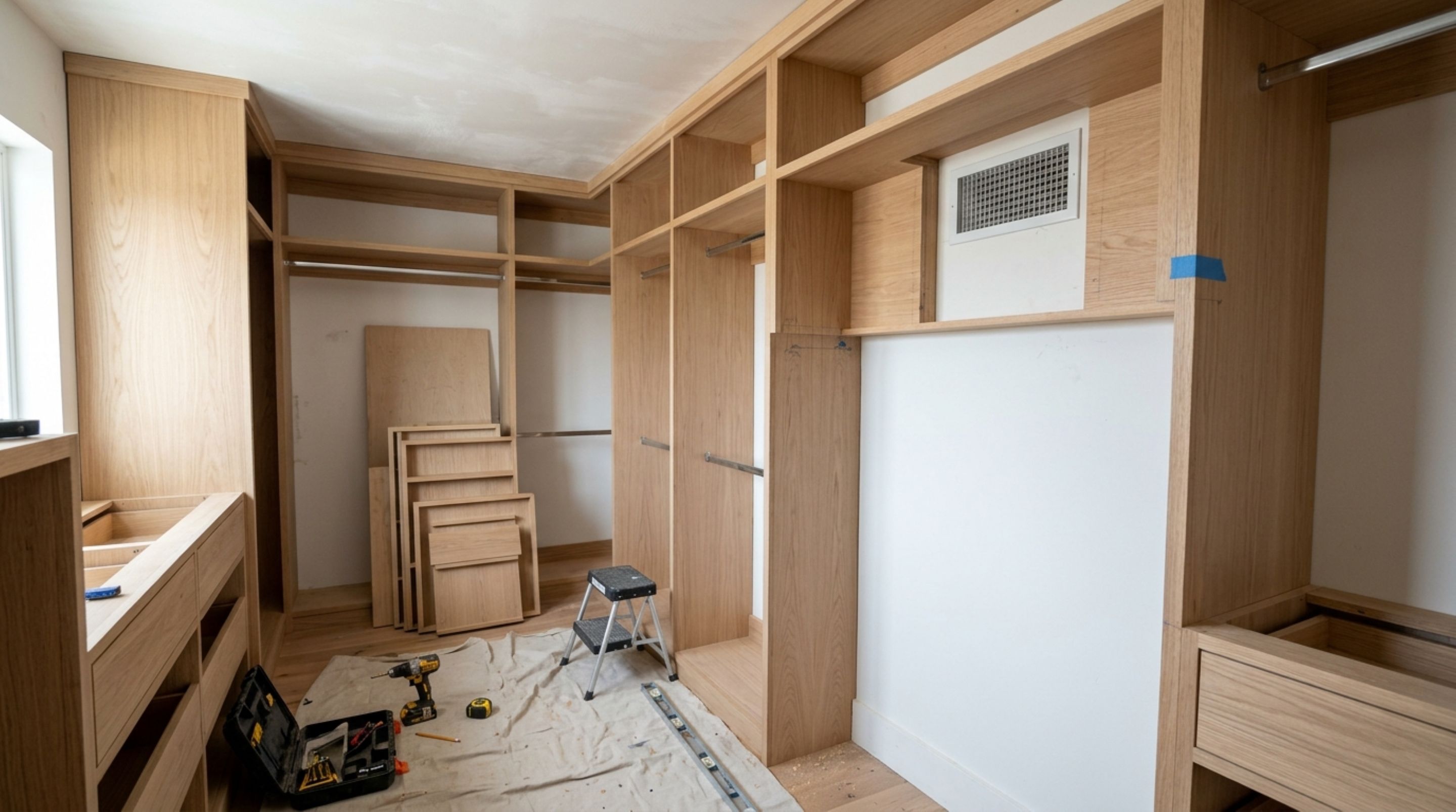 Mulher compra casa antiga, começa a derrubar parede para fazer closet e descobre que ali passava uma chaminé ainda utilizada pelo imóvel vizinho