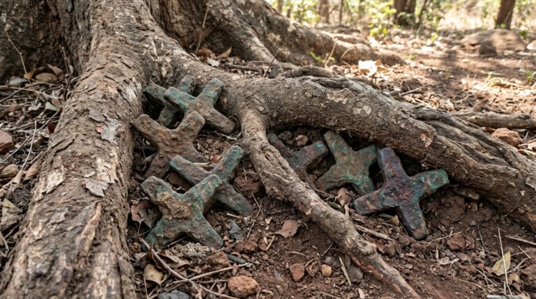 Oito lingotes de cobre em forma de X foram encontrados enterrados no Malawi em 1967