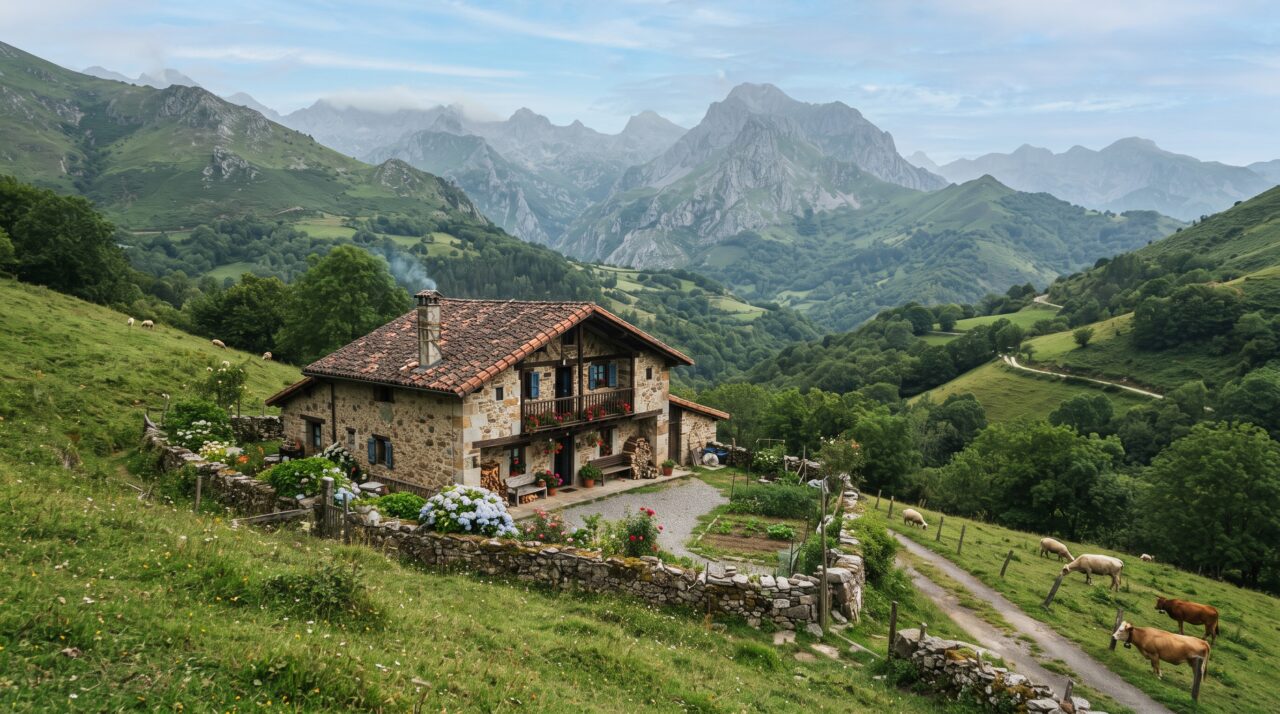 Voluntariado para morar e ajudar a reformar uma casa rural nas Astúrias, Espanha.