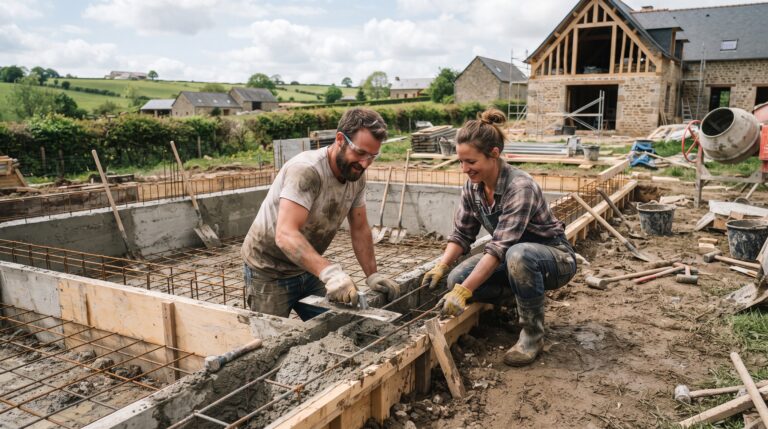 O passo a passo e os desafios de construir a própria casa do zero ao longo de dois anos.