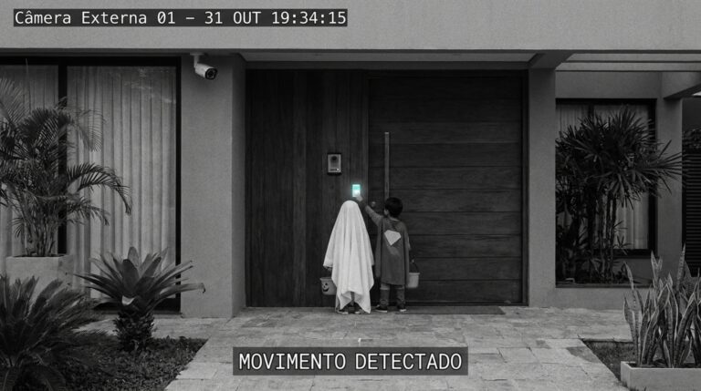 Crianças tocam campainhas pedindo doces e câmera do vizinho grava tudo: pode publicar a imagem nas redes?