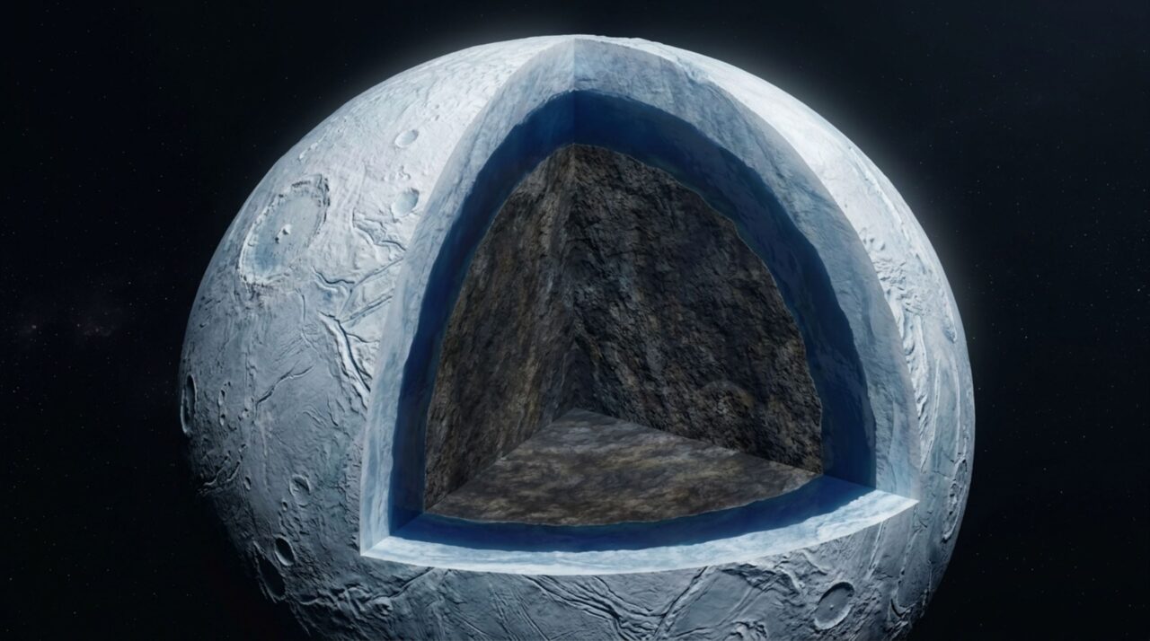 Em luas geladas maiores, a energia de antigas colisões pode aumentar a espessura de oceanos subterrâneos já existentes e prolongar sua permanência ao longo do tempo