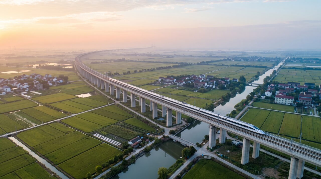 Com impressionantes 164 quilômetros de extensão, a maior ponte do planeta cruza rios e lagos asiáticos sustentada por milhares de pilares de concreto maciço