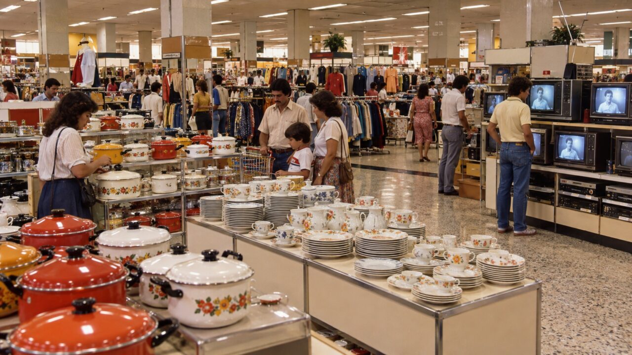De roupas a eletrodomésticos, gigante do comércio chegou a ter 180 lojas e 28 mil funcionários antes de terminar em falência