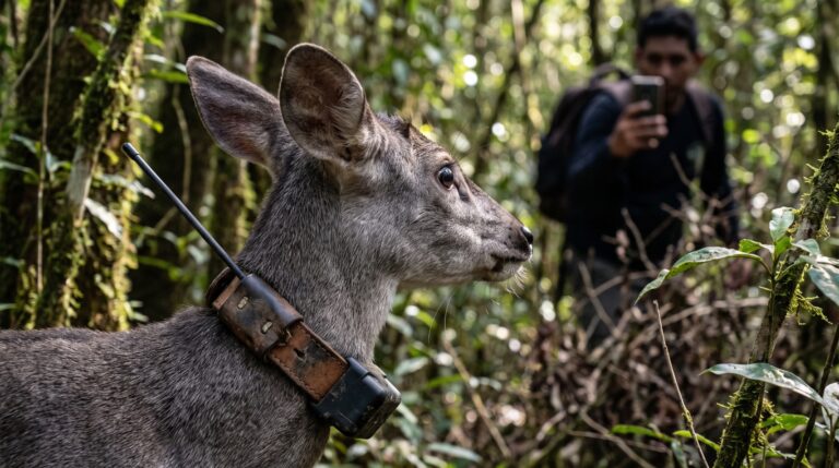 Quatro mil e quinhentos animais mudaram de rota quando pessoas apareceram: rastreamento mostra que nossa presença pesa tanto quanto estradas em alguns lugares