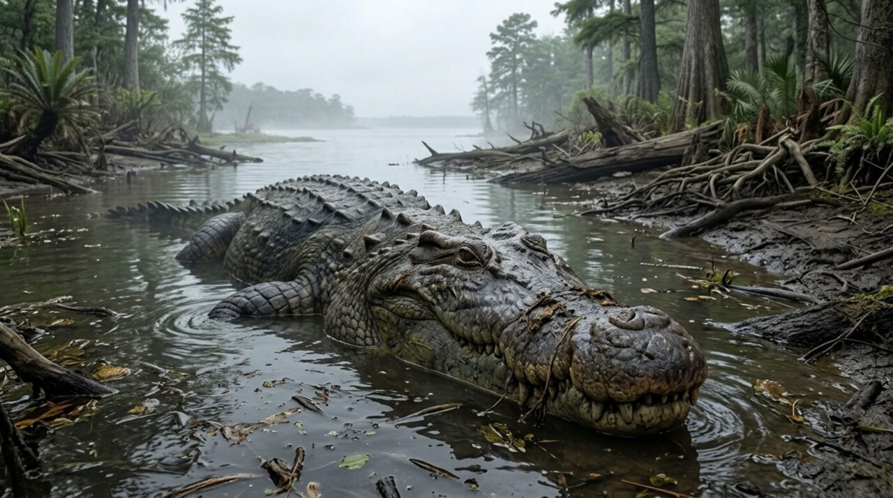 Crocodilos do Cretáceo carregaram nos dentes uma assinatura do oceano mesmo vivendo num ecossistema ligado à terra