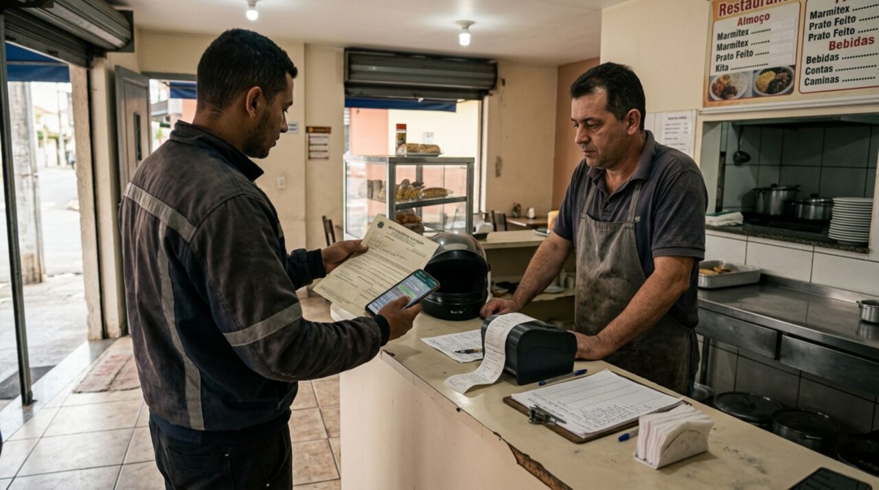 Dono de restaurante exigia que entregador burlasse as leis de trânsito para garantir que os pedidos chegassem mais rápido até os clientes, após funcionário receber multa e ter moto retida por agentes, dono se recusa a pagar pelo prejuízo do empregado