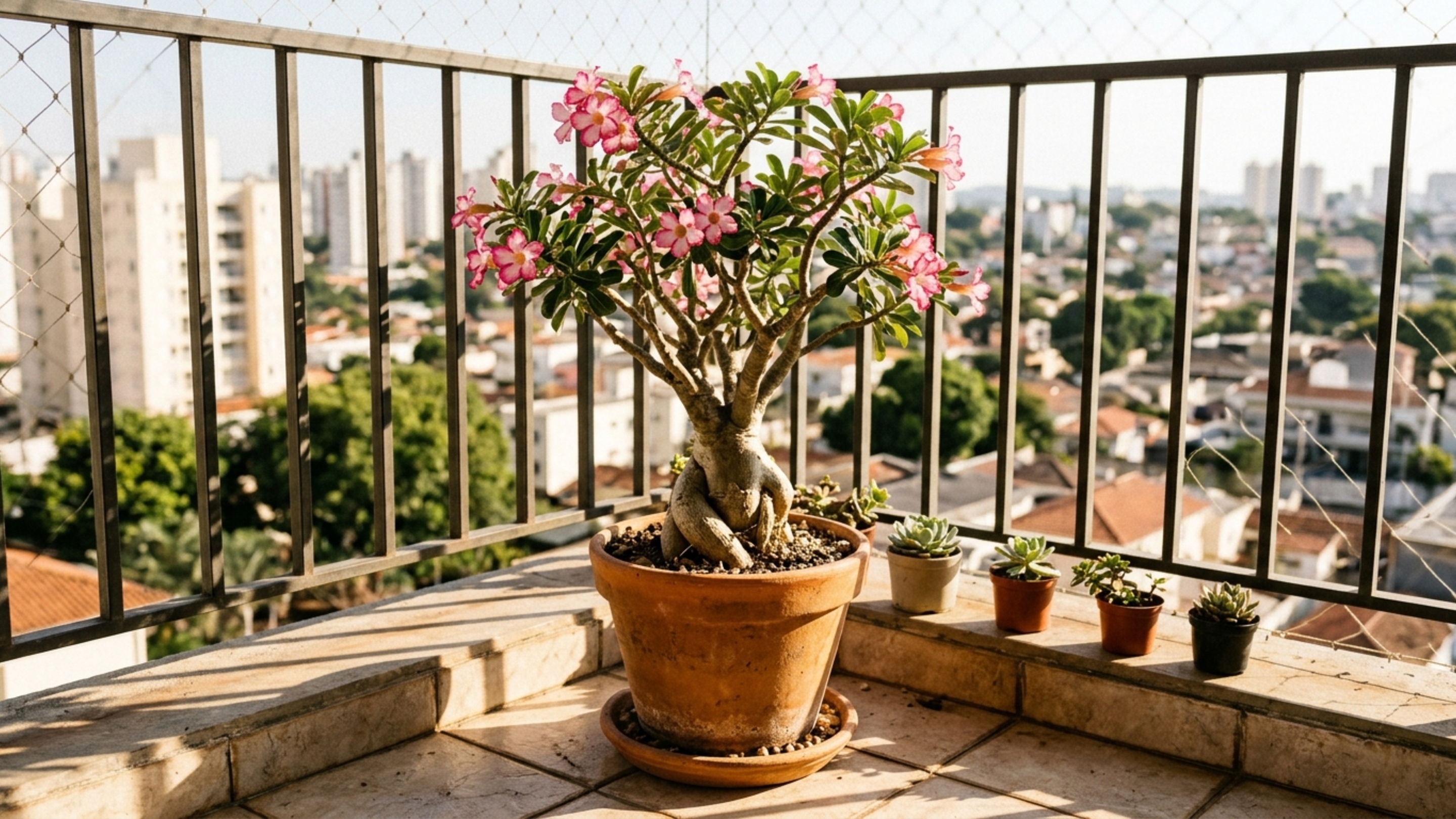 Rosa do deserto: cuidados simples que ajudam a planta a encher de flores na primavera