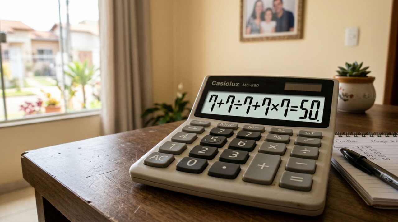 Poucos acertam 7 + 7 ÷ 7 + 7 × 7 de primeira sem cometer um erro comum