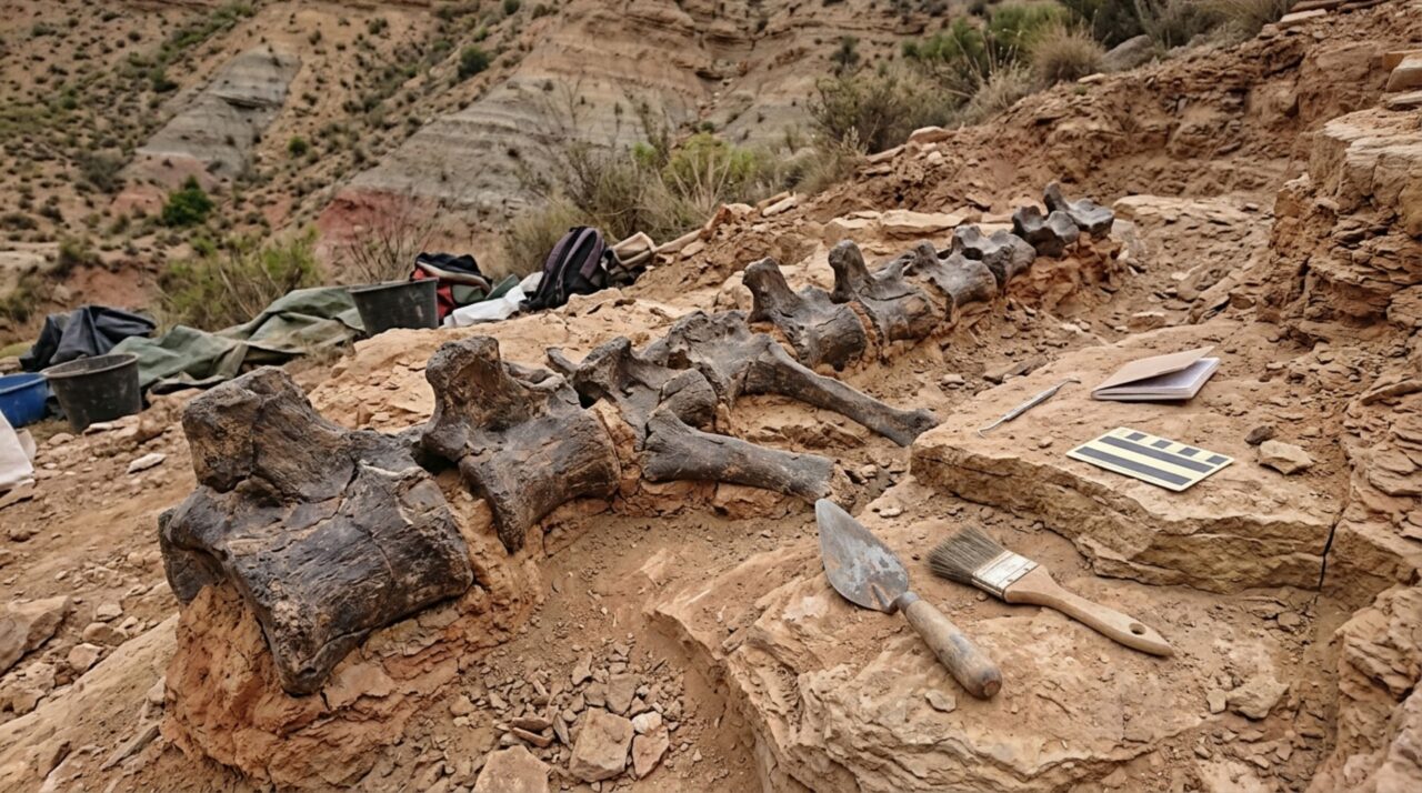 Vértebras da cauda permitiram identificar o primeiro Diplodocus confirmado fora da América do Norte