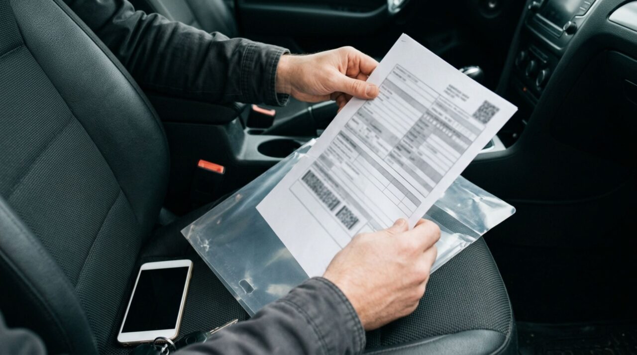 Manter uma impressão atualizada do CRLV-e em papel A4 oferece uma alternativa quando o documento digital está inacessível