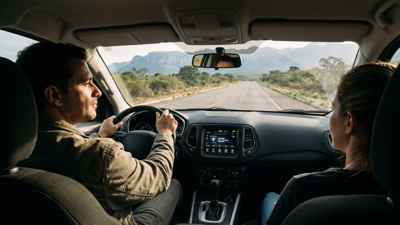 Quase 500 litros de porta-malas, motor turbo de 150 cv e câmbio automático de 8 marchas formam um SUV médio pensado para levar família e bagagem sem apertos