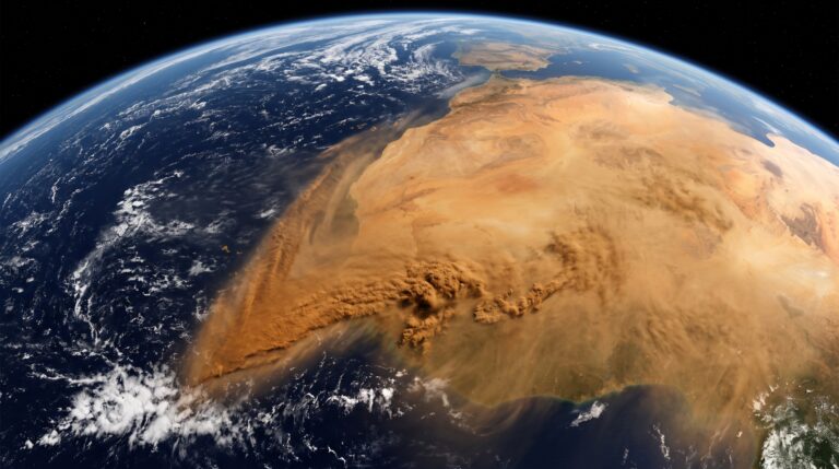 Uma nuvem de poeira cobriu o Mali quando a temporada já deveria estar acabando: satélite Terra registrou a pluma avançando pelo oeste africano