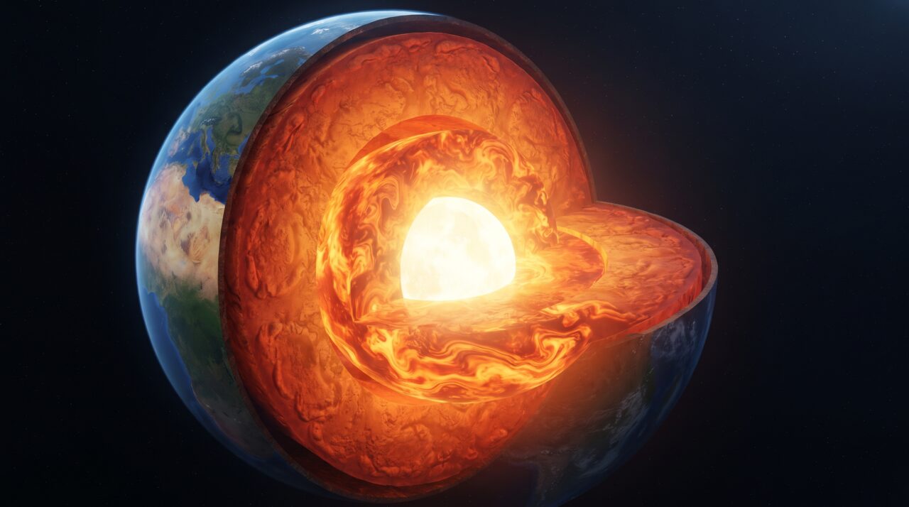 O núcleo da Terra está liberando todo tipo de material que permaneceu aprisionado desde o nascimento do nosso planeta