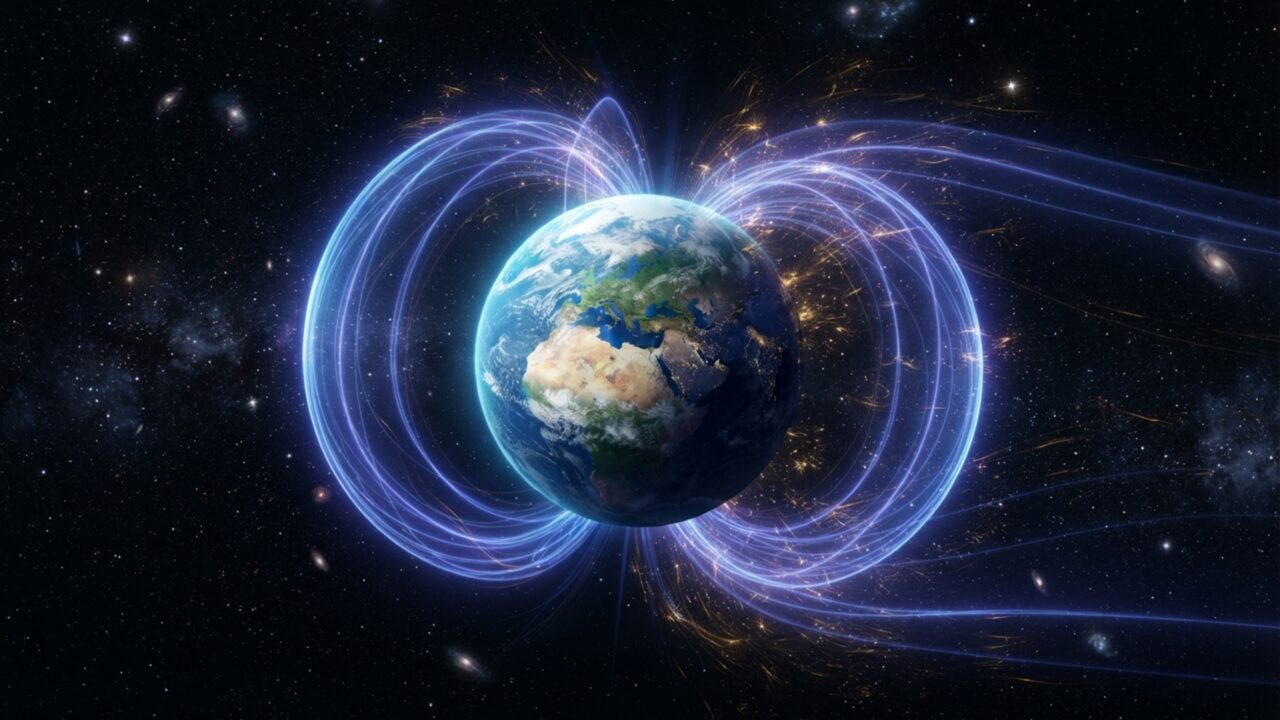 A Terra virou um detector gigante e captou sinais estranhos: campo magnético ajuda a procurar partículas de matéria escura ultraleve