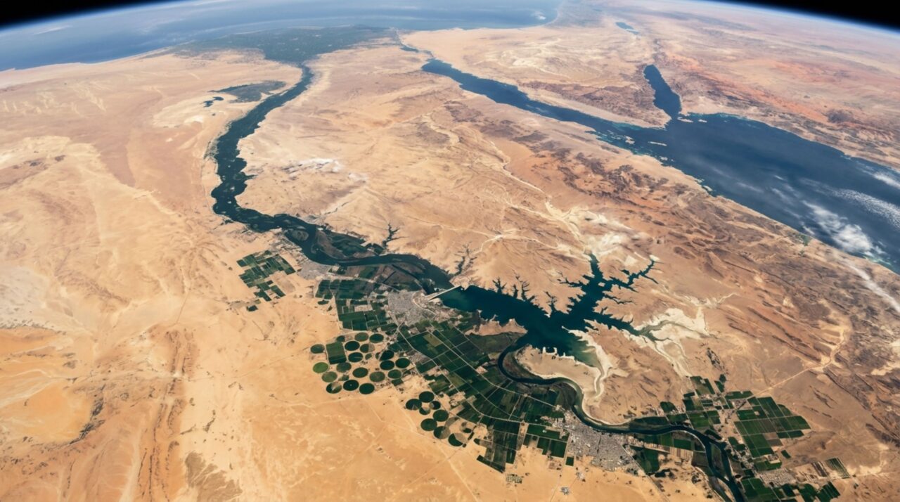 A marca humana no ciclo da água já aparece do espaço e revela onde rios, solos e reservatórios estão mudando juntos