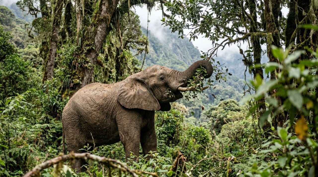 Elefantes doentes parecem procurar uma farmácia na floresta: moradores reconheceram 35 plantas que os animais usam em momentos específicos