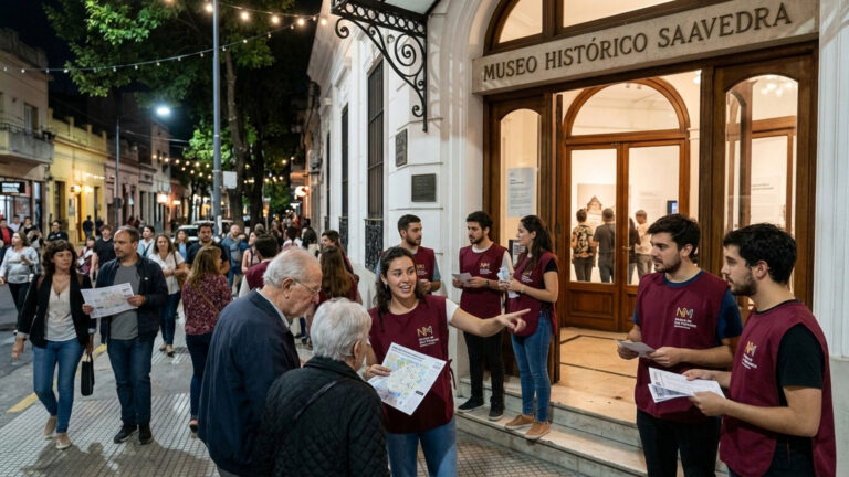 Eles estão procurando por voluntários para a Noite dos Museus o Saavedra fará parte do evento