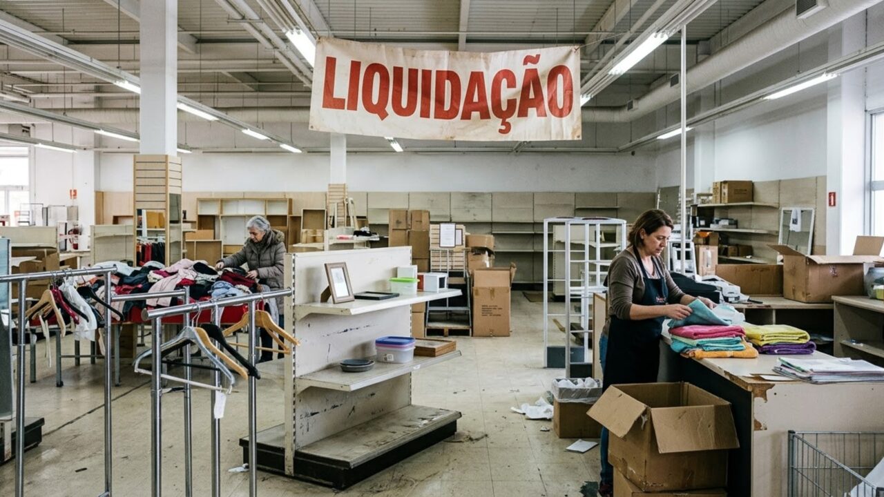 Após 112 anos, gigante das roupas e da decoração recorre à Justiça e coloca os estoques de 279 lojas em liquidação