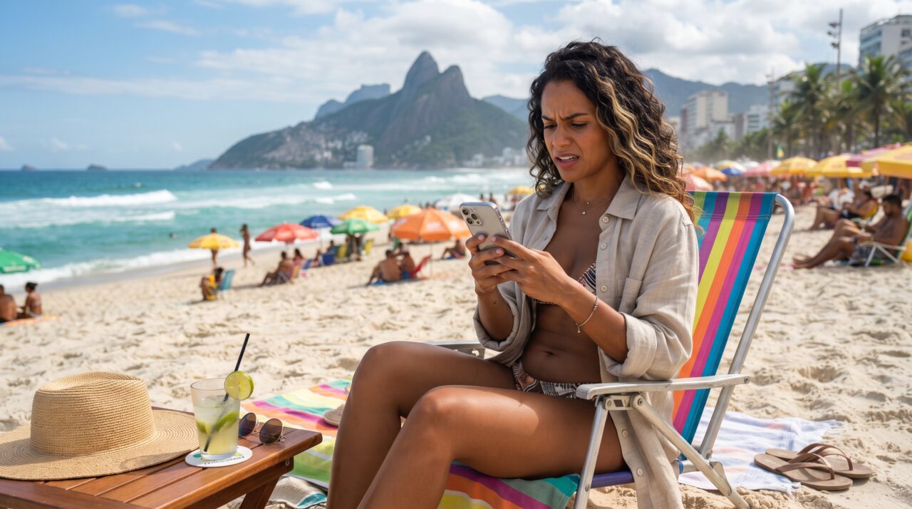 Mensagens de trabalho no WhatsApp durante as férias e a condenação ao pagamento em dobro.