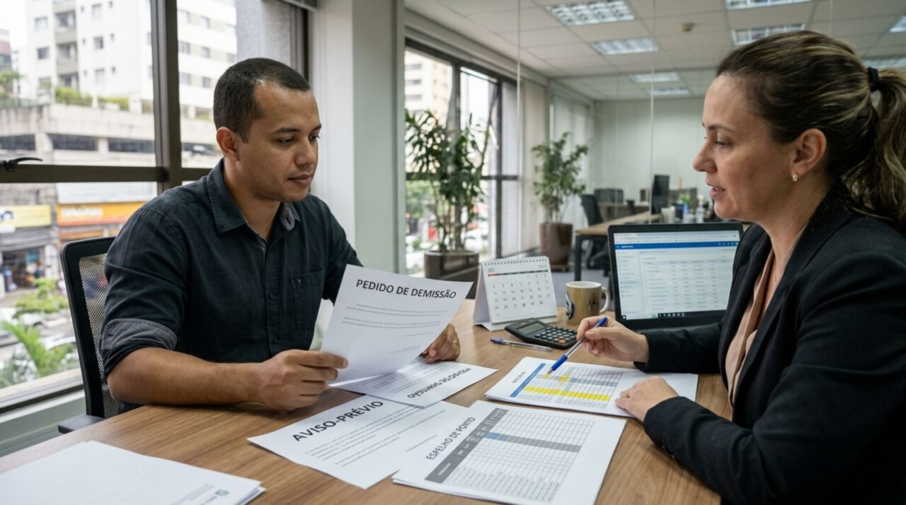 Homem pede demissão e começa a sair duas horas mais cedo durante o aviso-prévio, mas descobre que a redução de jornada depende de quem tomou a iniciativa de encerrar o contrato