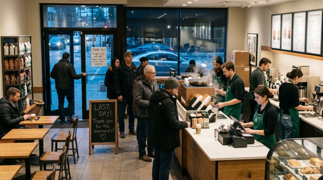 Depois de fechar 627 cafés em 2025, Starbucks anuncia mais 250 encerramentos na América do Norte e prevê realocar funcionários