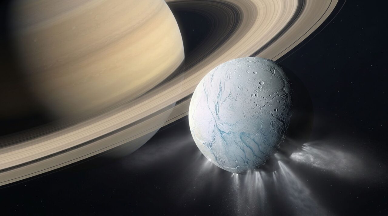 O oceano de Encélado pode ser mais fácil de analisar do que parecia: grãos lançados ao espaço preservam melhor as pistas químicas da água subterrânea