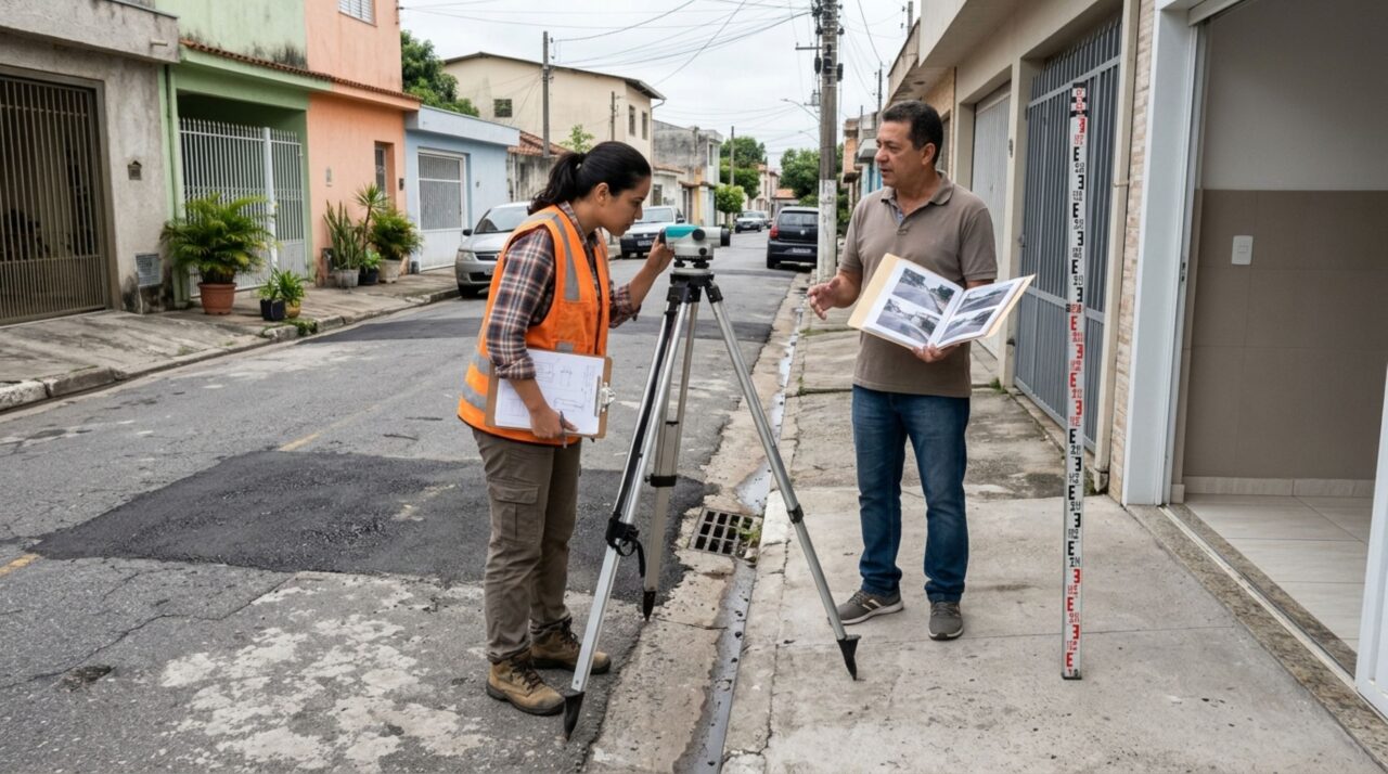 Casal reforma a casa depois de anos economizando, mas uma obra de drenagem realizada na rua modifica o caminho da enxurrada e a primeira tempestade faz a água entrar pela garagem recém-construída