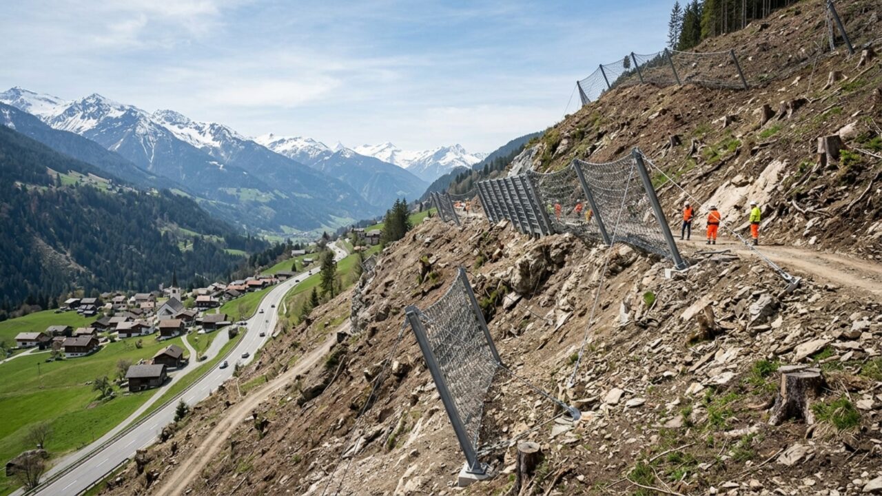 Florestas que pareciam protegidas pela altitude começaram a perder árvores, e secas repetidas agora alcançam até os cinturões frios dos Alpes suíços