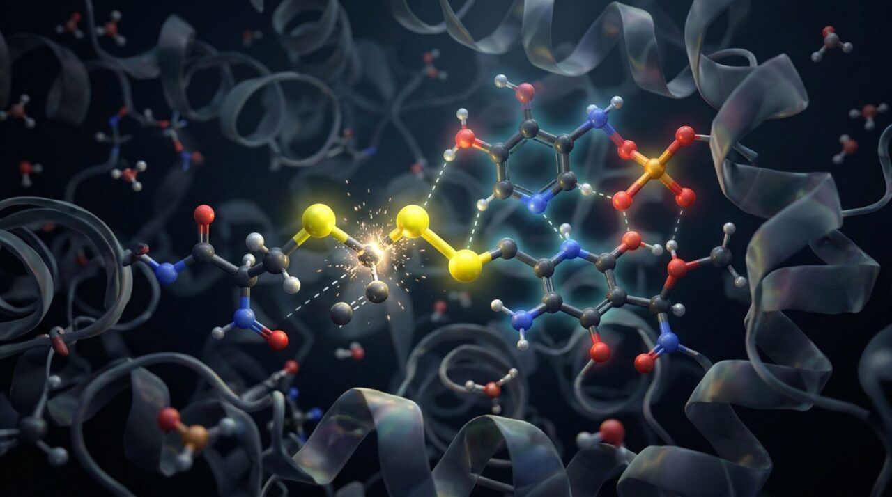 Nova reação bioquímica utiliza a quebra de uma ligação carbono–enxofre para manter o fornecimento celular de cisteína
