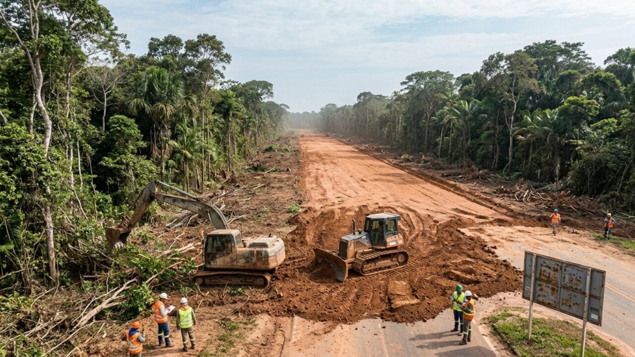 Projeto rodoviário prevê mais de 120 km de novas obras, investimentos superiores a R$ 660 milhões e outras frentes de pavimentação em uma das regiões mais isoladas do país