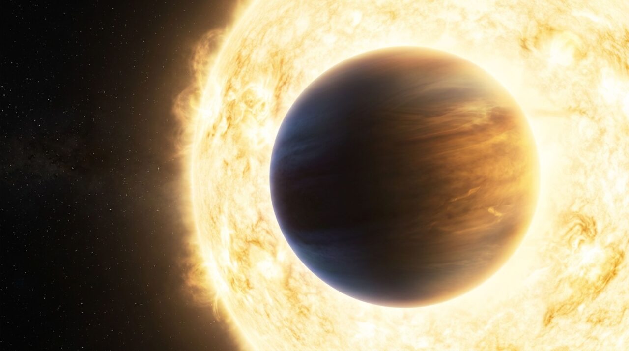 Um planeta gigante fica mais estufado de um lado e o James Webb conseguiu medir a assimetria causada pelo próprio clima