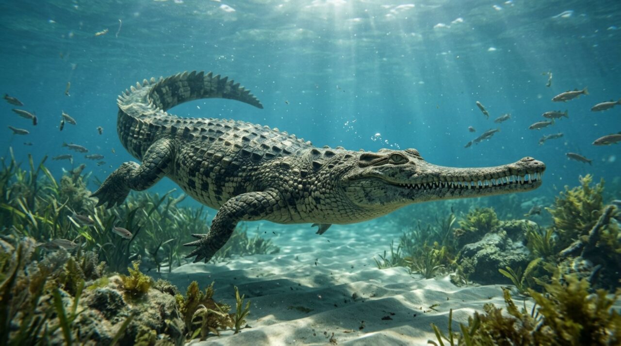 Um crocodilo de 45 milhões de anos saiu das mesmas rochas usadas para esculpir a Grande Esfinge